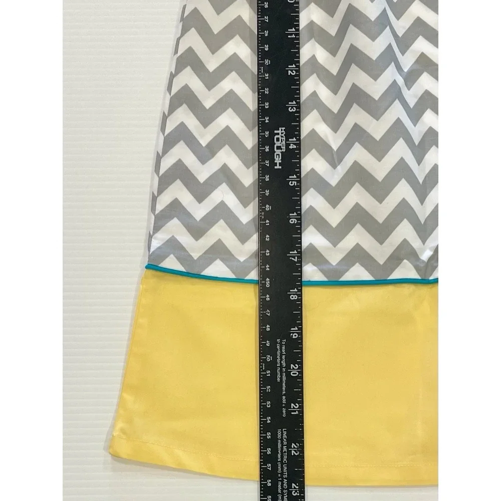 New Healthtex Size Y2K Girl Size 4T Grey White Pattern Short Sleeve Summer Dress